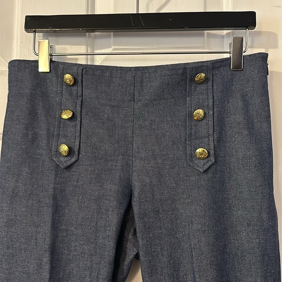 Women’s Banana Republic SLOAN SKINNY-FIT SAILOR ANKLE PANT Size 4 - Picture 5 of 10